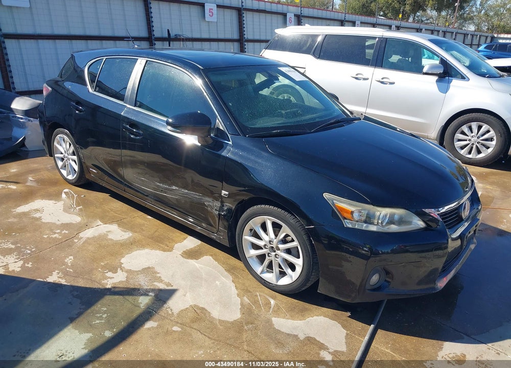2012 LEXUS CT 200H PREMIUM VIN: JTHKD5BH5C2119022
