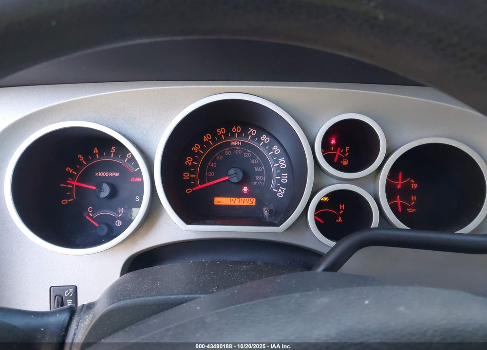 2008 TOYOTA TUNDRA VIN: 5TBRV54138S475782