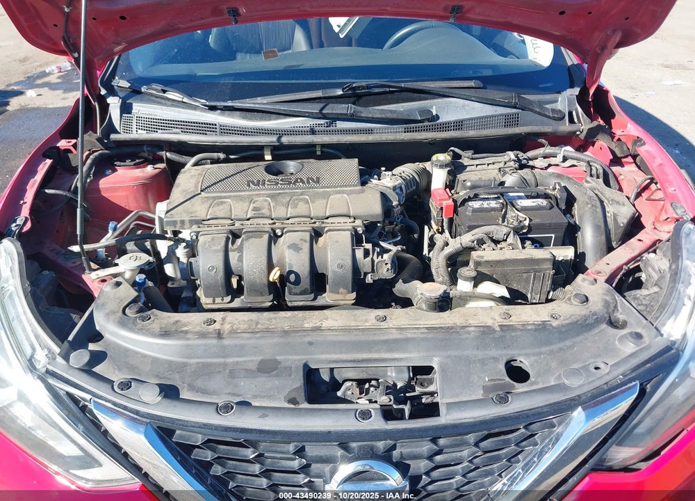 2017 NISSAN SENTRA SV VIN: 3N1AB7AP0HL698548
