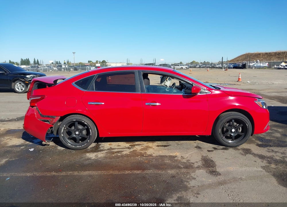 2017 NISSAN SENTRA SV VIN: 3N1AB7AP0HL698548