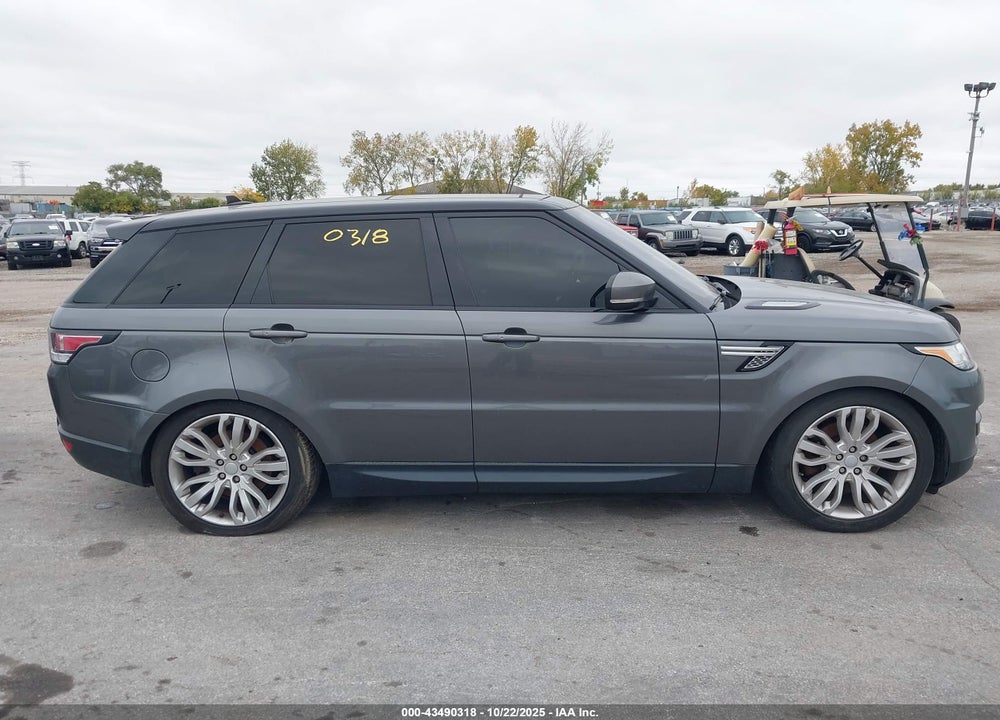 2016 LAND ROVER RANGE ROVER SPORT 3.0L V6 SUPERCHARGED HSE VIN: SALWR2VF1GA571387
