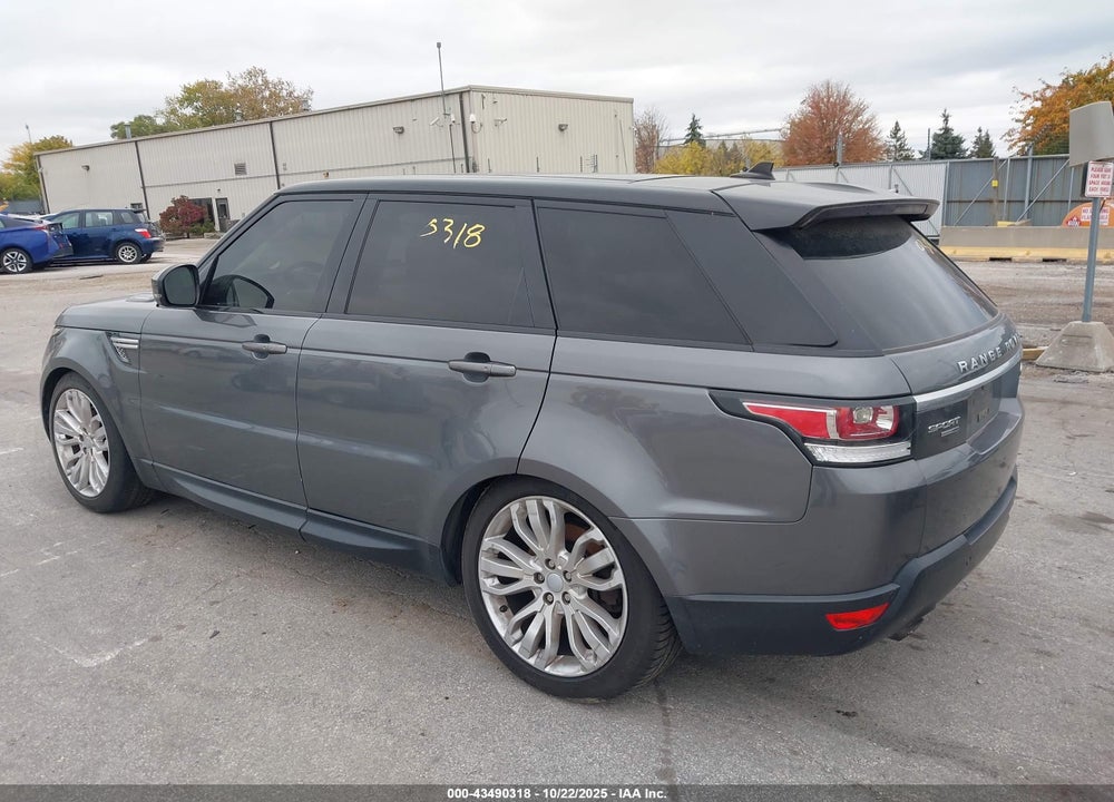 2016 LAND ROVER RANGE ROVER SPORT 3.0L V6 SUPERCHARGED HSE VIN: SALWR2VF1GA571387