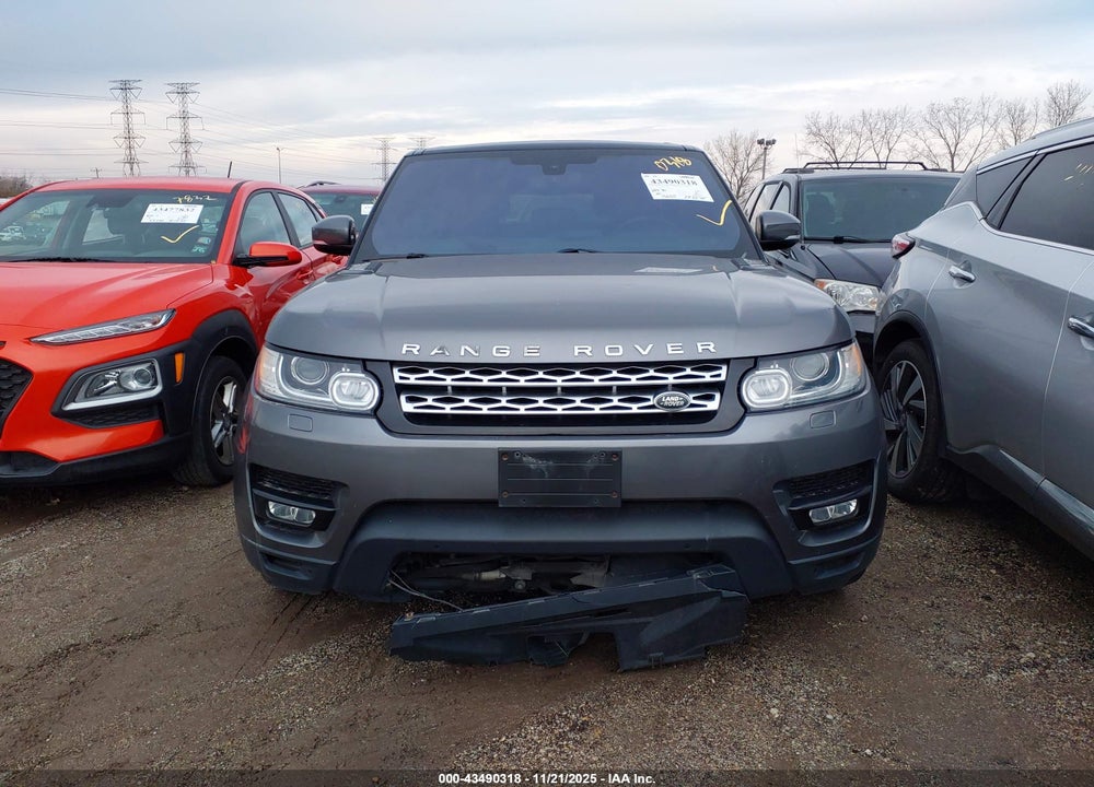 2016 LAND ROVER RANGE ROVER SPORT 3.0L V6 SUPERCHARGED HSE VIN: SALWR2VF1GA571387