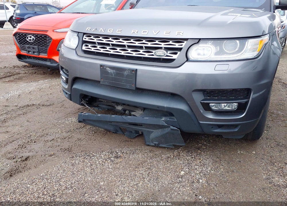 2016 LAND ROVER RANGE ROVER SPORT 3.0L V6 SUPERCHARGED HSE VIN: SALWR2VF1GA571387