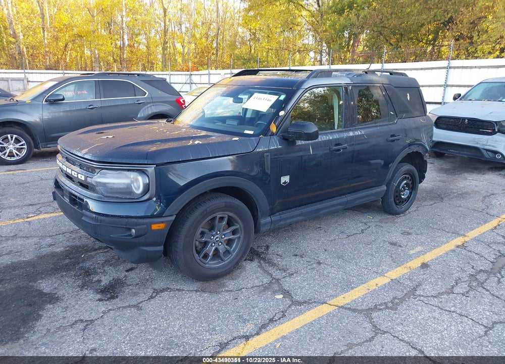 2021 FORD BRONCO SPORT BIG BEND VIN: 3FMCR9B61MRB31609