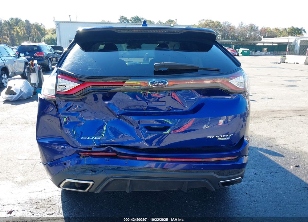 2015 FORD EDGE VIN: 2FMTK4APXFBB00586