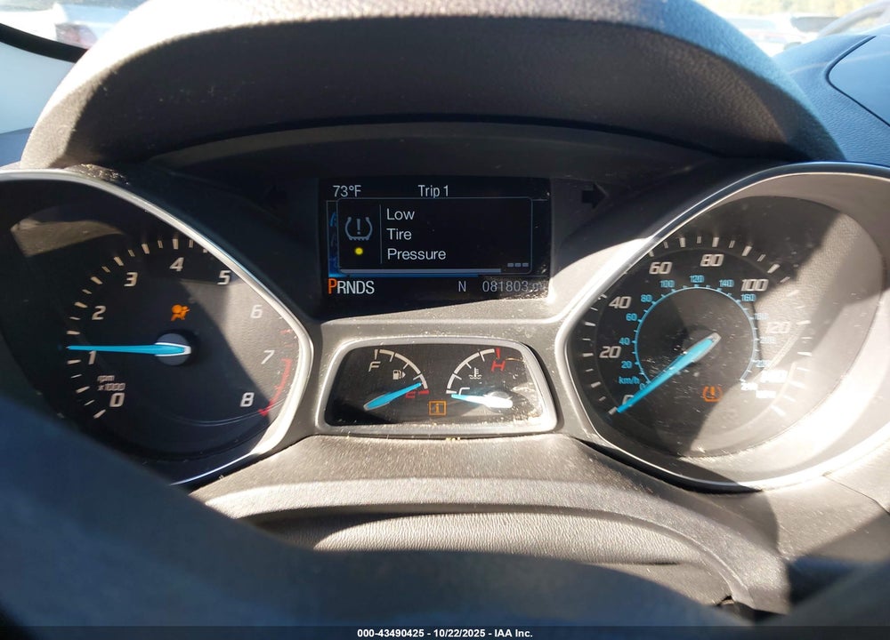 2016 FORD ESCAPE S VIN: 1FMCU0F79GUC19012