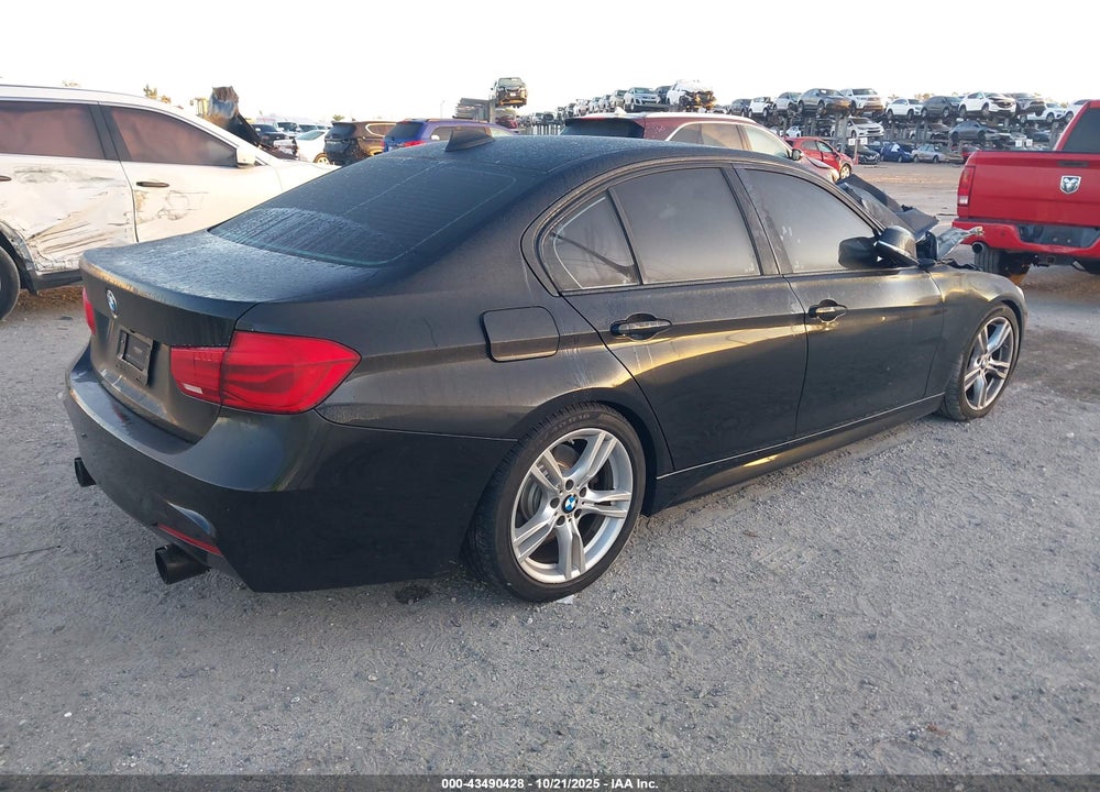 2016 BMW 3 SERIES VIN: WBA8B7C58GK702933