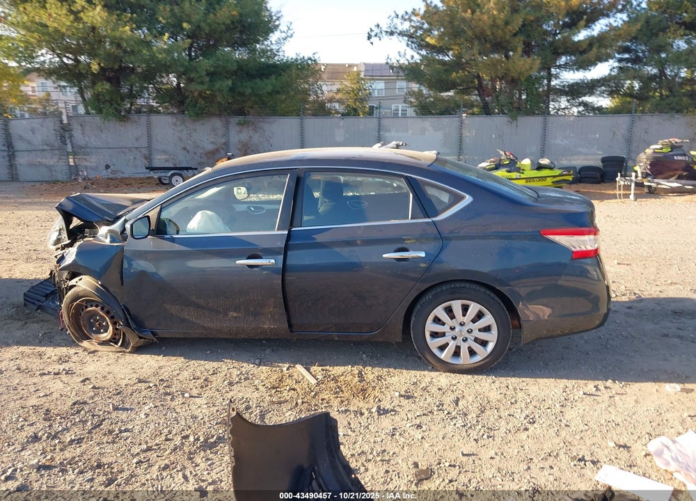 2014 NISSAN SENTRA SV VIN: 3N1AB7AP1EL675436