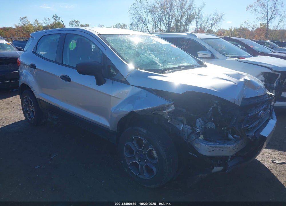 2021 FORD ECOSPORT S VIN: MAJ3S2FE6MC443625