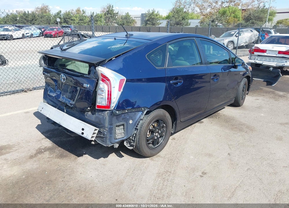 2013 TOYOTA PRIUS FOUR VIN: JTDKN3DU6D1732030