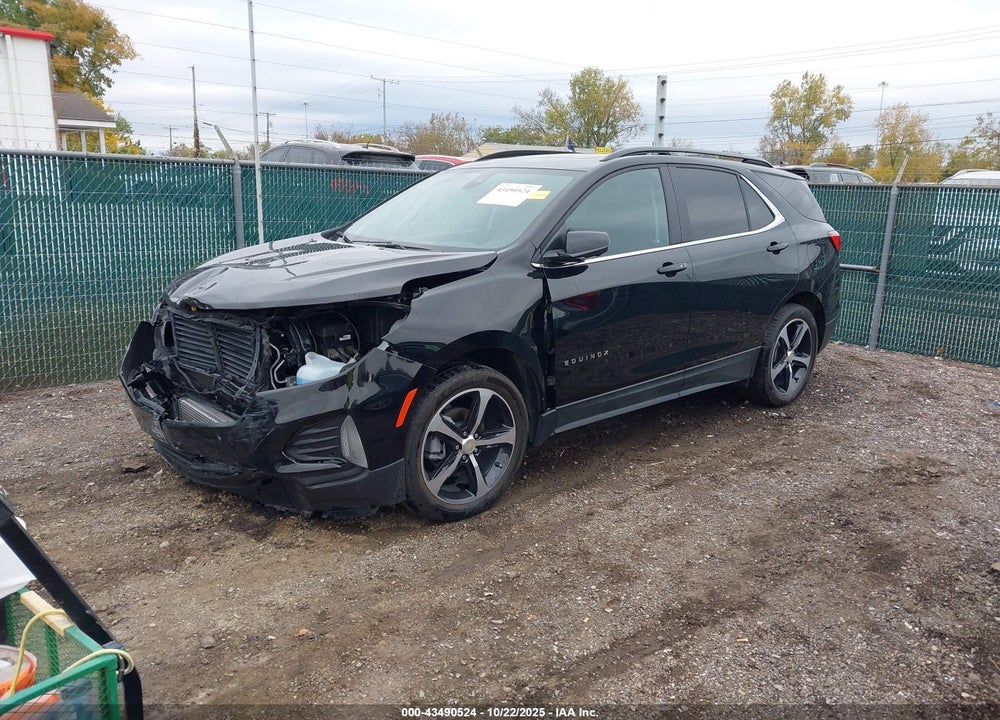 2022 CHEVROLET EQUINOX VIN: 3GNAXUEV3NL255335
