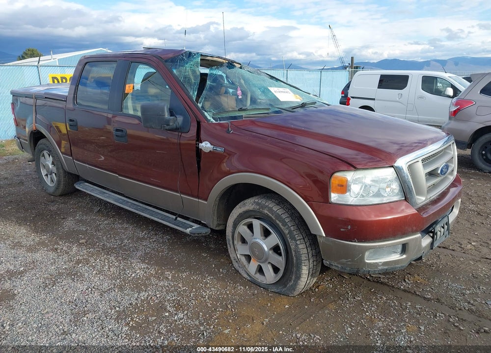 2005 FORD F-150 LARIAT/XLT VIN: 1FTPW12555KE36706