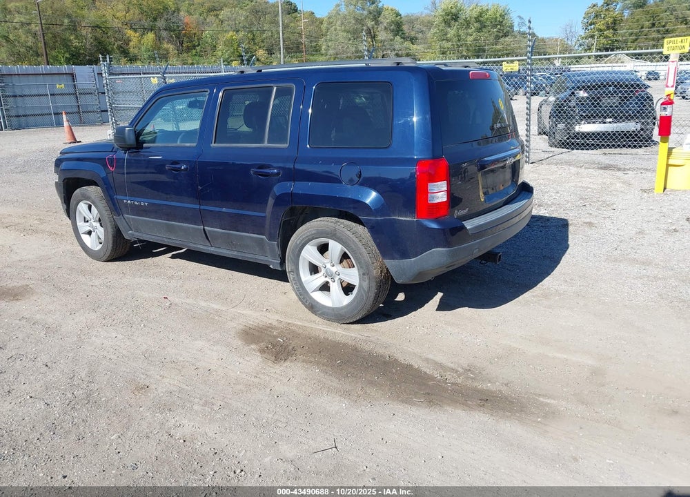 2016 JEEP PATRIOT SPORT VIN: 1C4NJPBBXGD726591