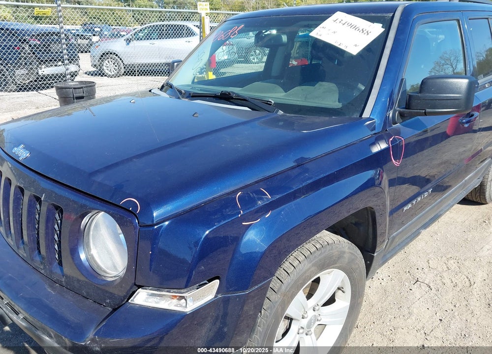 2016 JEEP PATRIOT SPORT VIN: 1C4NJPBBXGD726591