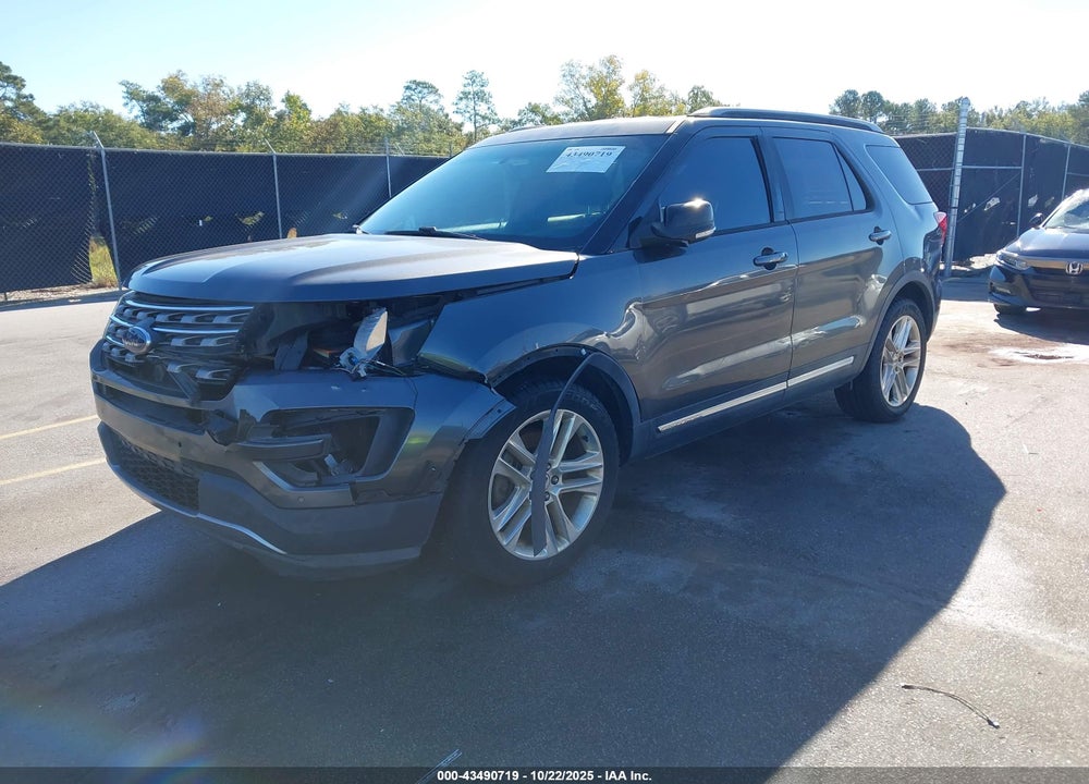 2016 FORD EXPLORER VIN: 1FM5K7D89GGB77832