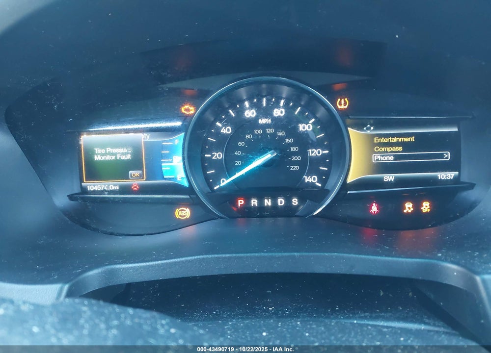 2016 FORD EXPLORER VIN: 1FM5K7D89GGB77832