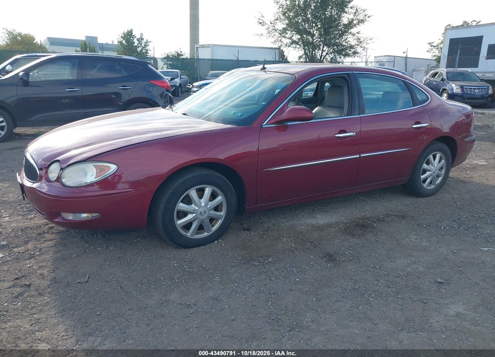2005 BUICK LACROSSE CXL VIN: 2G4WD532751301543