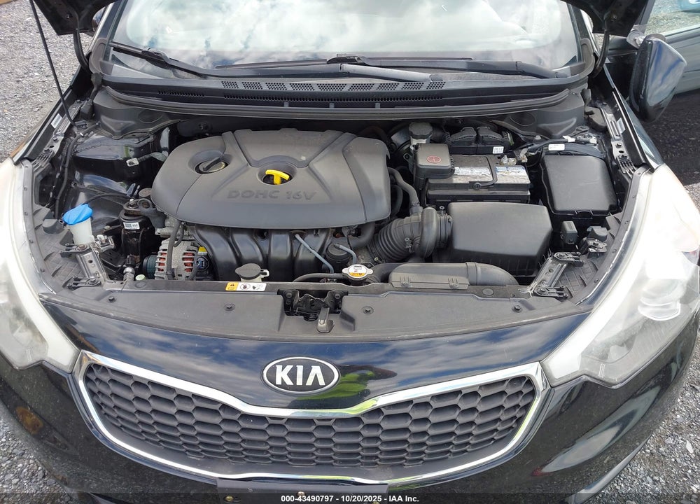 2014 KIA FORTE LX VIN: KNAFK4A67E5185329