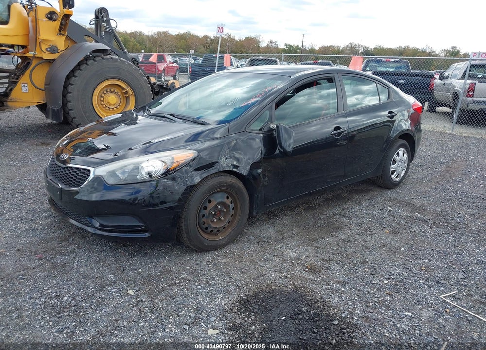 2014 KIA FORTE LX VIN: KNAFK4A67E5185329