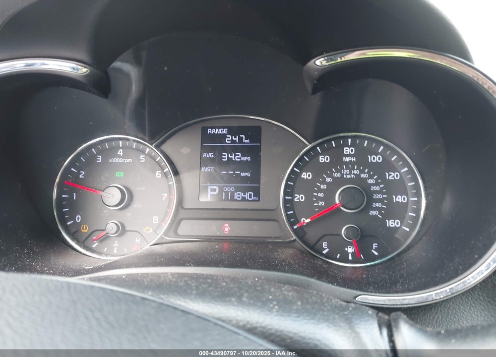 2014 KIA FORTE LX VIN: KNAFK4A67E5185329
