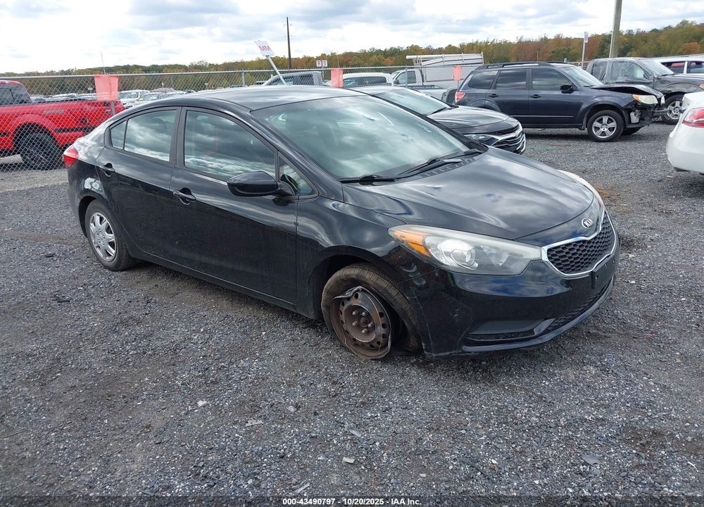 2014 KIA FORTE LX VIN: KNAFK4A67E5185329