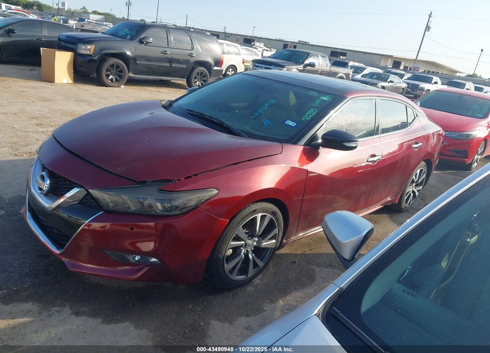 2017 NISSAN MAXIMA VIN: 1N4AA6AP6HC420555