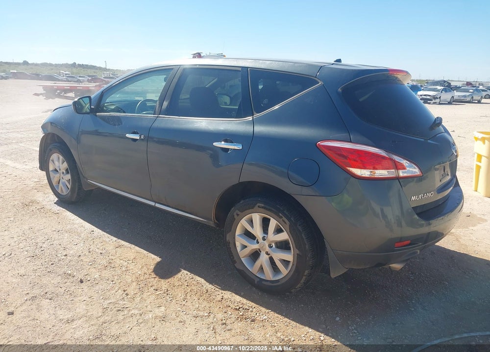 2011 NISSAN MURANO S VIN: JN8AZ1MWXBW167212