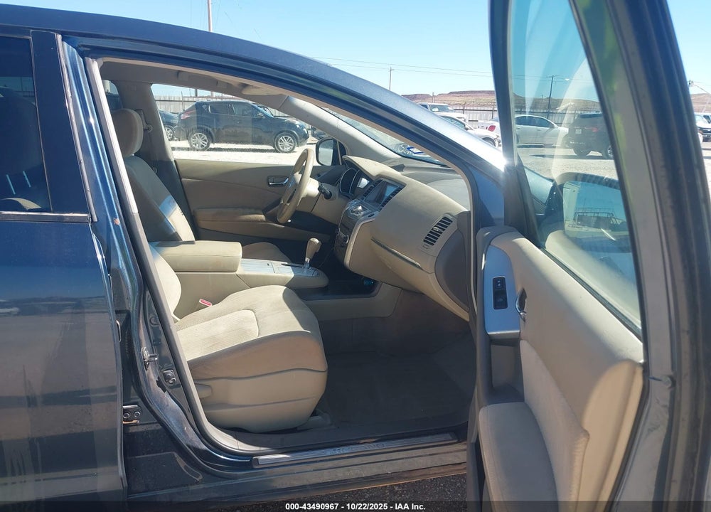 2011 NISSAN MURANO S VIN: JN8AZ1MWXBW167212