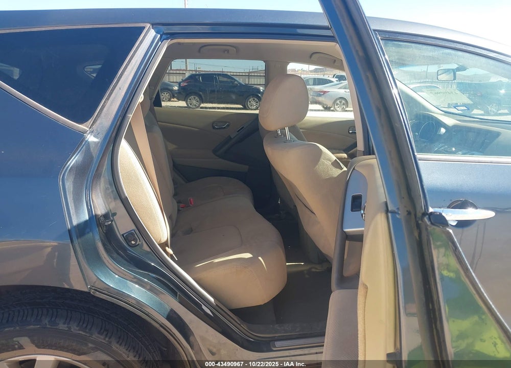 2011 NISSAN MURANO S VIN: JN8AZ1MWXBW167212