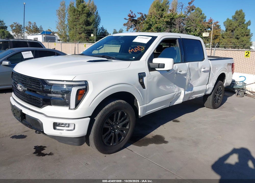 2024 FORD F-150 PLATINUM VIN: 1FTFW7L85RFA87455