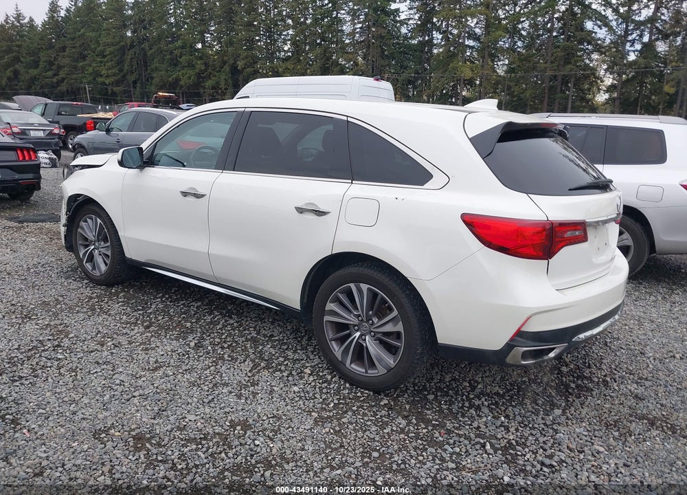 2017 ACURA MDX TECHNOLOGY PACKAGE VIN: 5FRYD4H5XHB035865