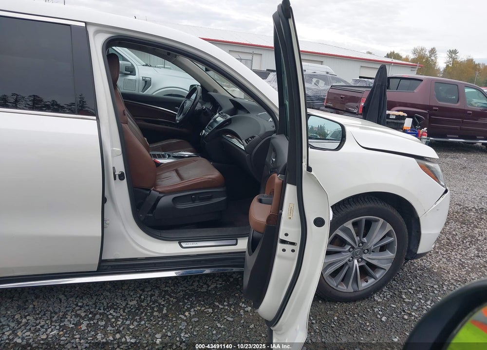 2017 ACURA MDX TECHNOLOGY PACKAGE VIN: 5FRYD4H5XHB035865