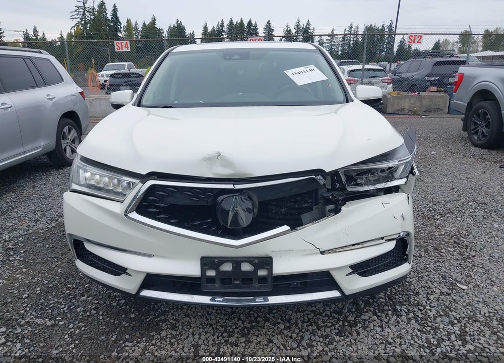 2017 ACURA MDX TECHNOLOGY PACKAGE VIN: 5FRYD4H5XHB035865