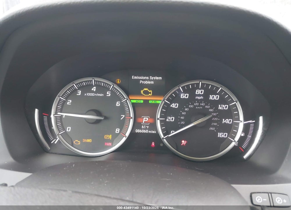 2017 ACURA MDX TECHNOLOGY PACKAGE VIN: 5FRYD4H5XHB035865