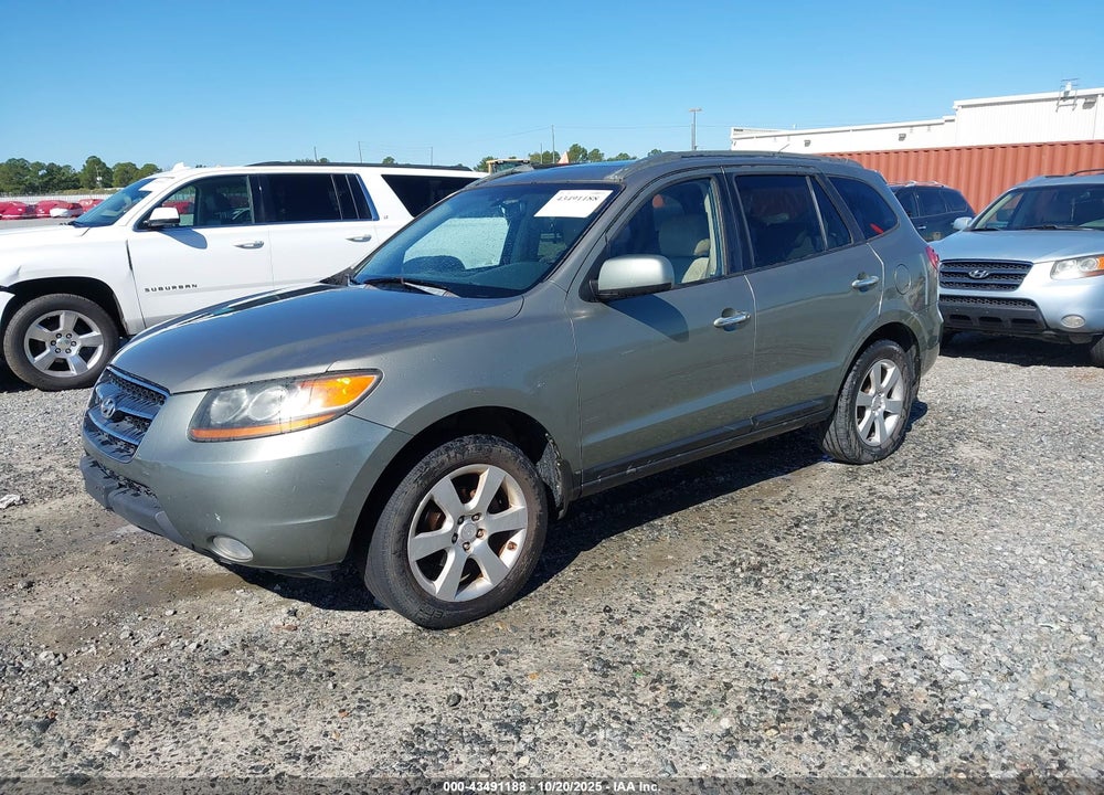 2008 HYUNDAI SANTA FE LIMITED/SE VIN: 5NMSH13E08H197701