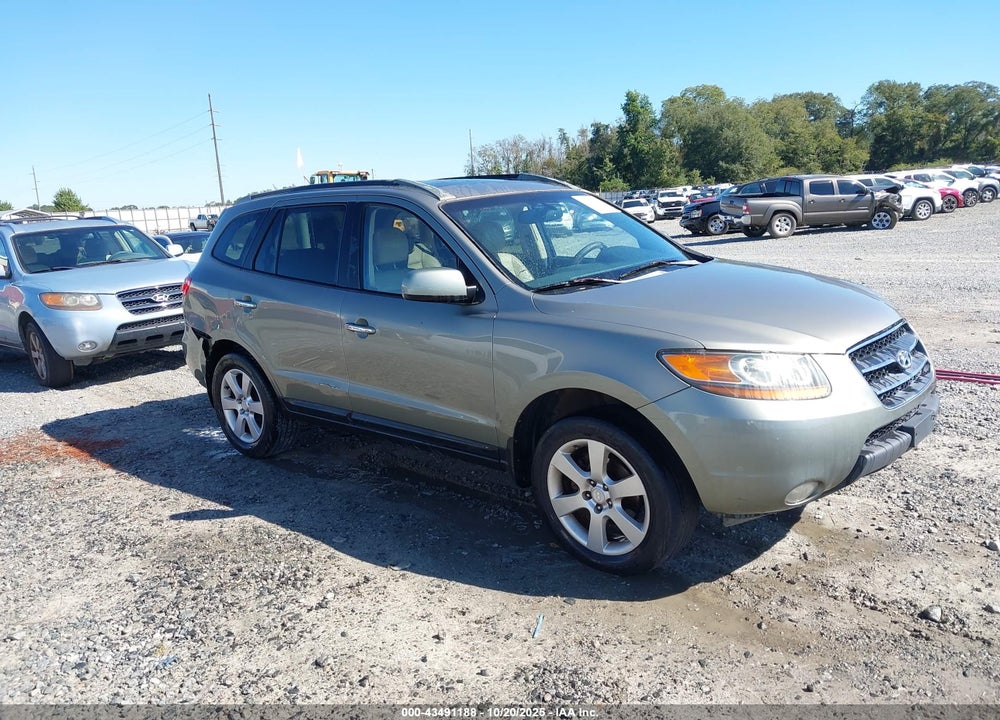 2008 HYUNDAI SANTA FE LIMITED/SE VIN: 5NMSH13E08H197701