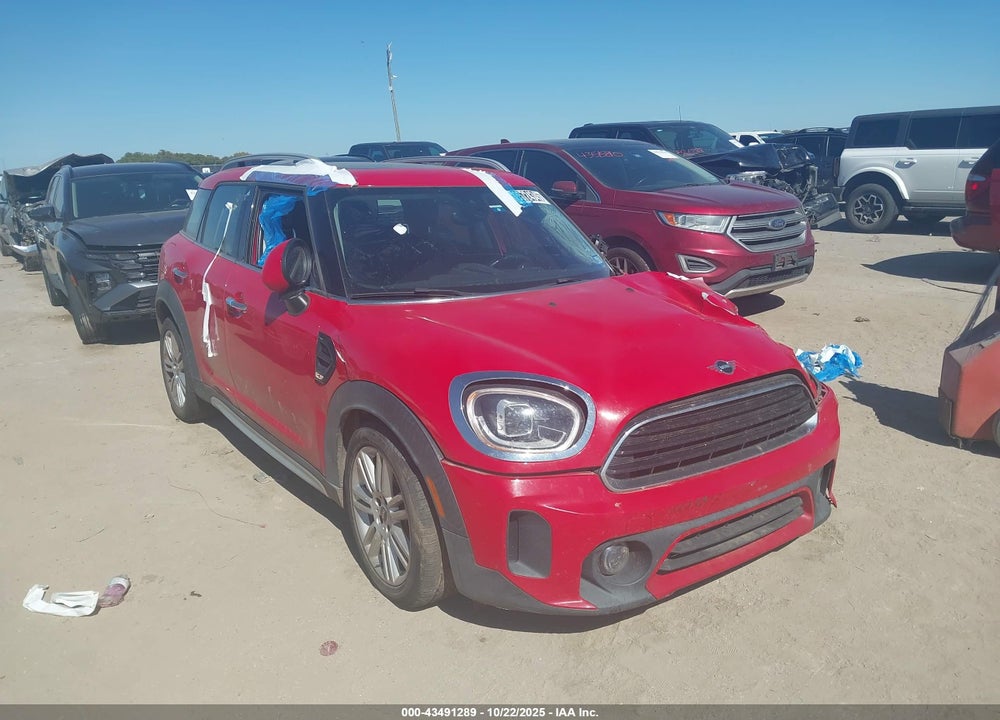 2022 MINI COUNTRYMAN COOPER VIN: WMZ23BR08N3N67268