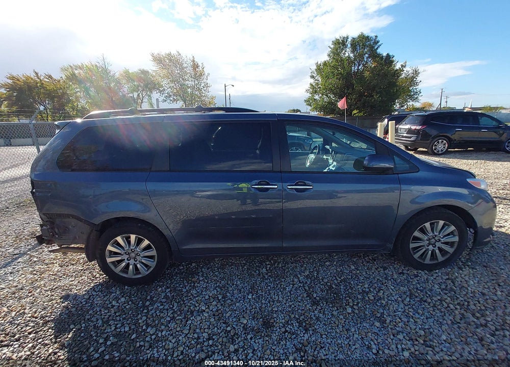 2015 TOYOTA SIENNA XLE 7 PASSENGER VIN: 5TDDK3DC4FS103106