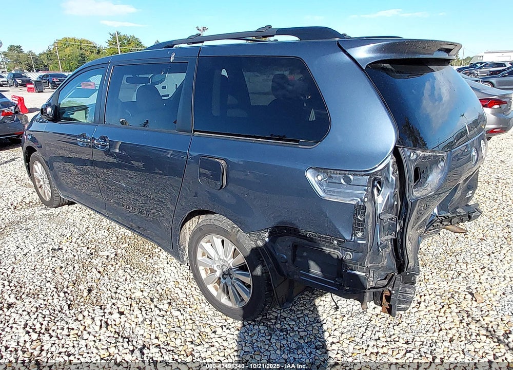 2015 TOYOTA SIENNA XLE 7 PASSENGER VIN: 5TDDK3DC4FS103106