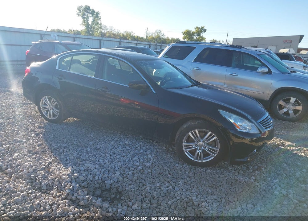 2013 INFINITI G37X VIN: JN1CV6AR9DM766583