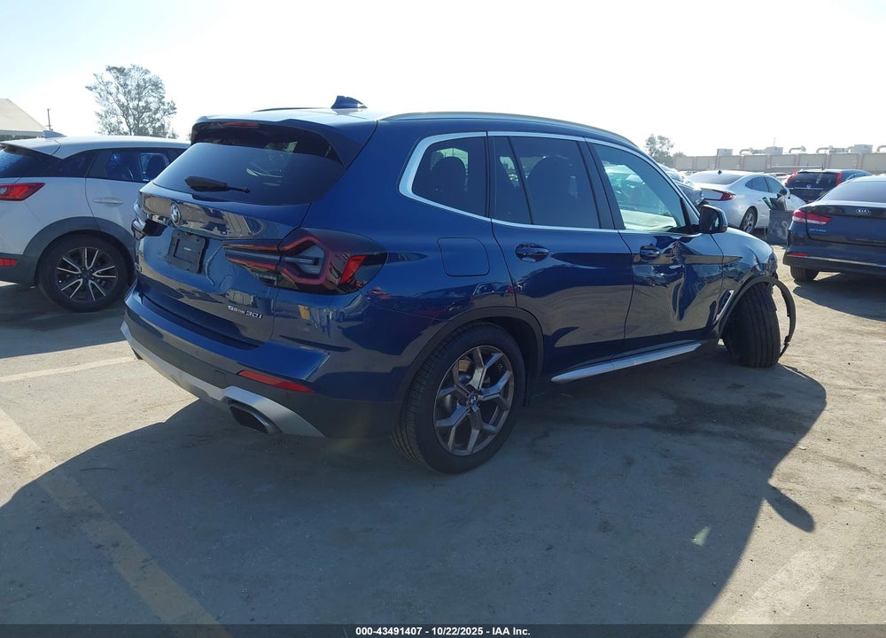 2022 BMW X3 SDRIVE30I VIN: 5UX43DP05N9L01922