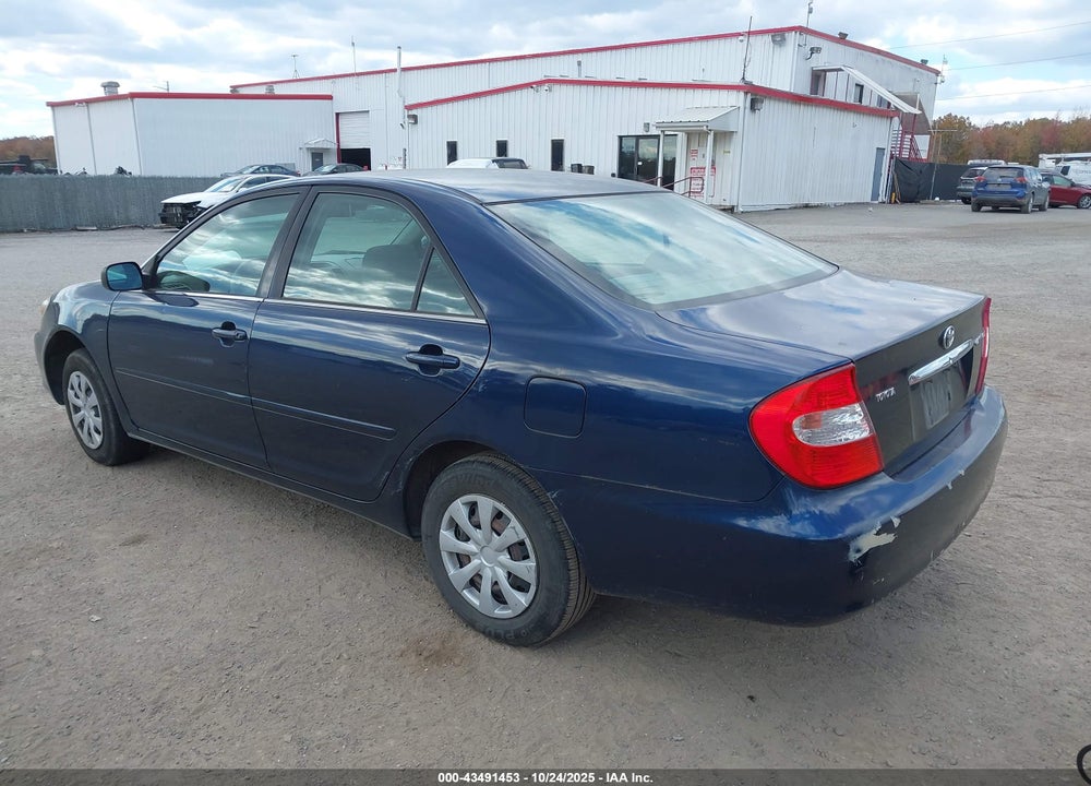 2004 TOYOTA CAMRY LE VIN: 4T1BE32K64U274193