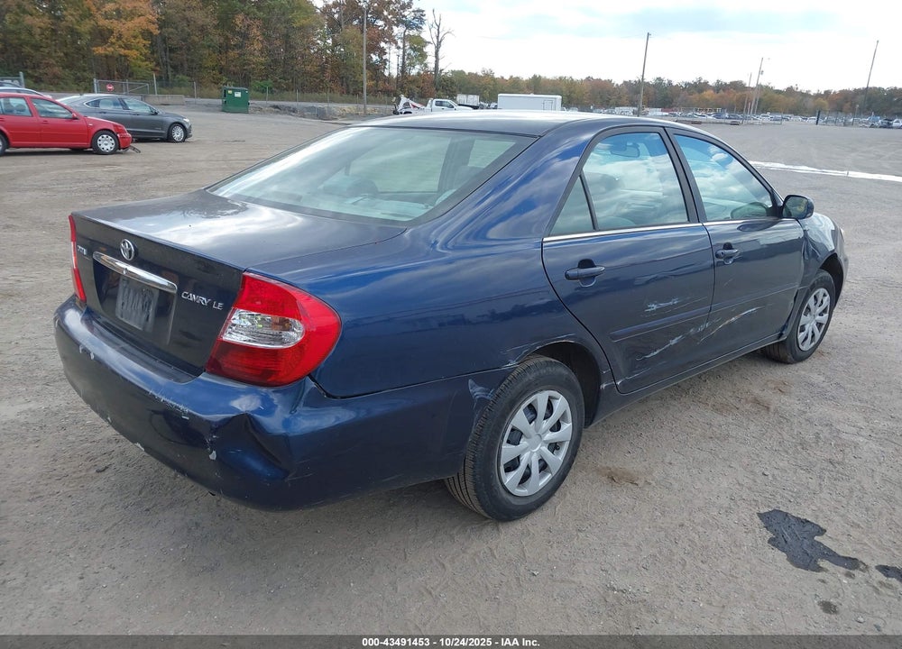 2004 TOYOTA CAMRY LE VIN: 4T1BE32K64U274193