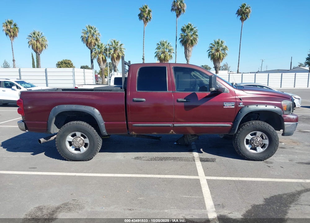 2007 DODGE RAM 2500 SLT/TRX4 OFF ROAD/SPORT/POWER WAGON VIN: 1D7KS28C07J509190