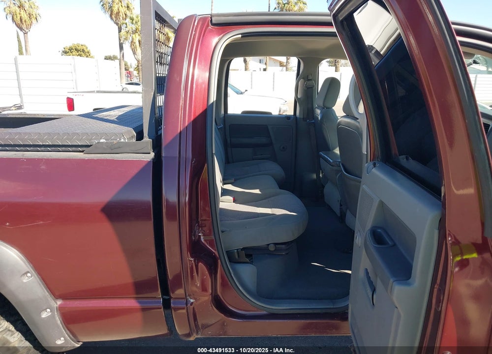 2007 DODGE RAM 2500 SLT/TRX4 OFF ROAD/SPORT/POWER WAGON VIN: 1D7KS28C07J509190