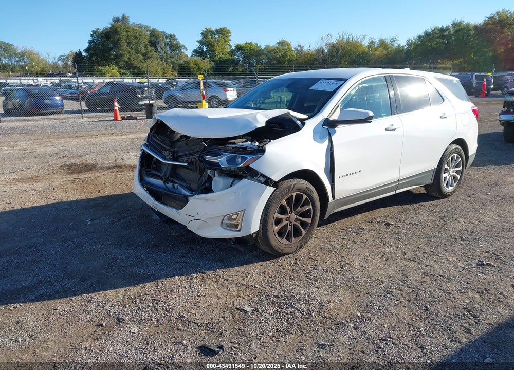 2018 CHEVROLET EQUINOX LT VIN: 2GNAXSEV0J6252735