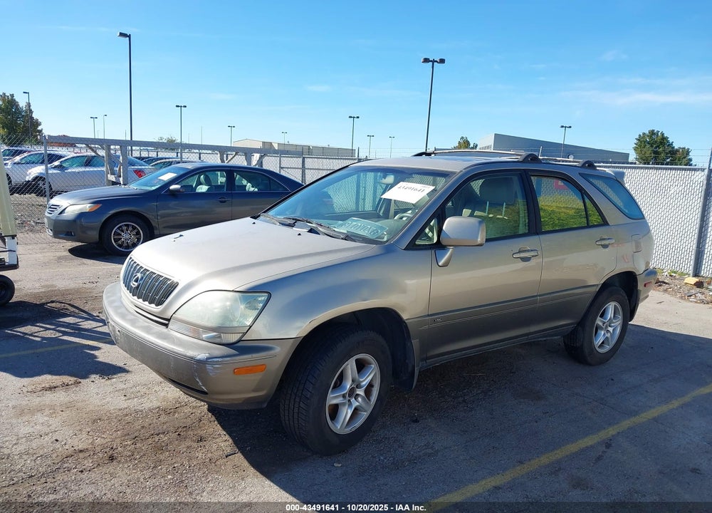 2001 LEXUS RX 300 VIN: JTJGF10UX10110414