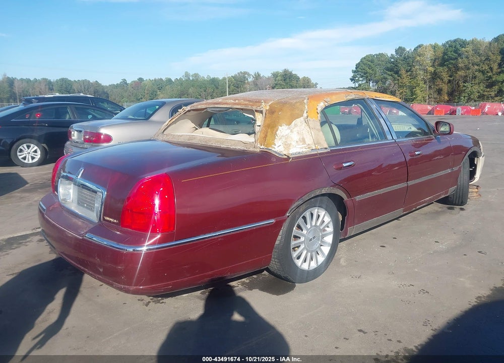 2003 LINCOLN TOWN CAR EXECUTIVE VIN: 1LNHM81W83Y646350