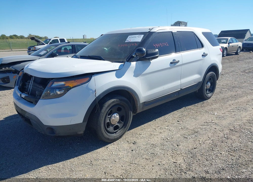 2014 FORD UTILITY POLICE INTERCEPTOR VIN: 1FM5K8AR3EGC38480
